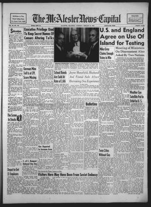 The McAlester News-Capital (McAlester, Okla.), Vol. 66, No. 146, Ed. 1 Thursday, February 8, 1962