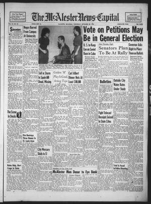 The McAlester News-Capital (McAlester, Okla.), Vol. 67, No. 33, Ed. 1 Wednesday, September 26, 1962