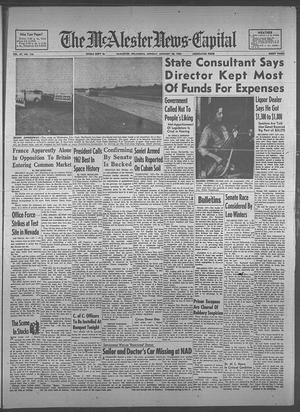 The McAlester News-Capital (McAlester, Okla.), Vol. 67, No. 136, Ed. 1 Monday, January 28, 1963