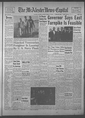 The McAlester News-Capital (McAlester, Okla.), Vol. 67, No. 153, Ed. 1 Saturday, February 16, 1963