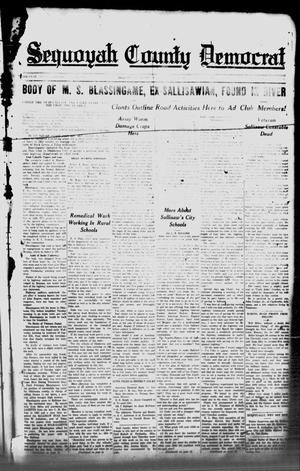 Sequoyah County Democrat (Sallisaw, Okla.), Ed. 1 Friday, August 12, 1927