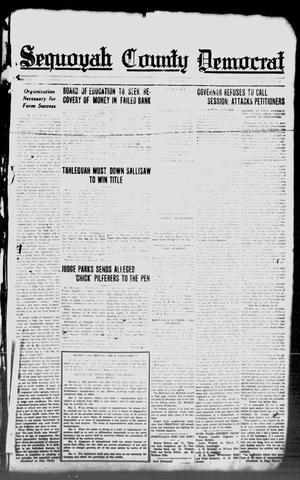 Sequoyah County Democrat (Sallisaw, Okla.), Ed. 1 Friday, November 25, 1927