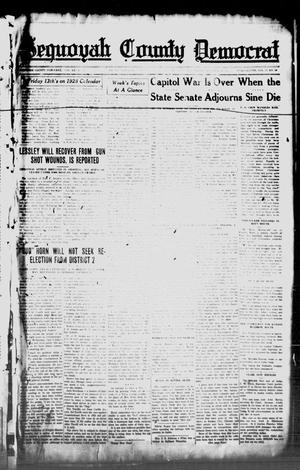 Sequoyah County Democrat (Sallisaw, Okla.), Vol. 21, No. 50, Ed. 1 Friday, December 30, 1927