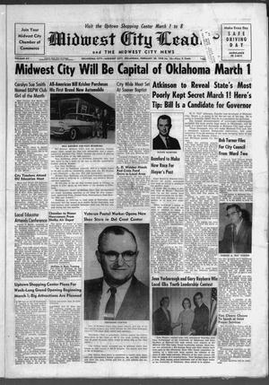 Midwest City Leader and The Midwest City News (Midwest City, Okla.), Vol. 15, No. 22, Ed. 1 Thursday, February 20, 1958