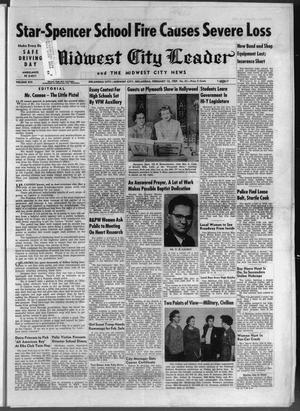 Midwest City Leader and The Midwest City News (Midwest City, Okla.), Vol. 16, No. 21, Ed. 1 Thursday, February 12, 1959