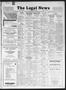 Thumbnail image of item number 1 in: 'The Legal News (Oklahoma City, Okla.), Vol. 33, No. 16, Ed. 1 Thursday, February 10, 1938'.