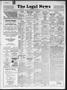 Thumbnail image of item number 1 in: 'The Legal News (Oklahoma City, Okla.), Vol. 33, No. 60, Ed. 1 Saturday, April 2, 1938'.