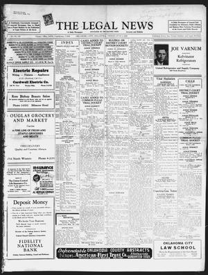 The Legal News (Oklahoma City, Okla.), Vol. 33, No. 135, Ed. 1 Friday, July 1, 1938