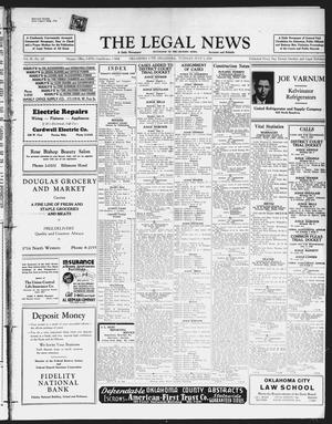 The Legal News (Oklahoma City, Okla.), Vol. 33, No. 137, Ed. 1 Tuesday, July 5, 1938