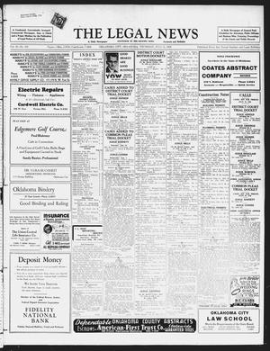 The Legal News (Oklahoma City, Okla.), Vol. 33, No. 150, Ed. 1 Thursday, July 21, 1938