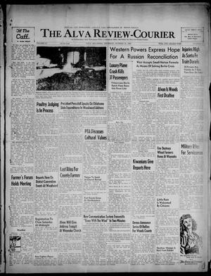 Primary view of object titled 'The Alva Review-Courier (Alva, Okla.), Vol. 55, No. 31, Ed. 1 Thursday, October 21, 1948'.