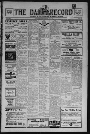 The Daily Record (Oklahoma City, Okla.), Vol. 27, No. 160, Ed. 1 Monday, July 14, 1930