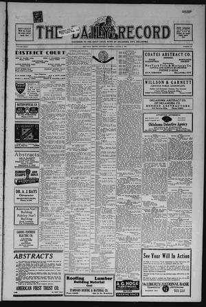 The Daily Record (Oklahoma City, Okla.), Vol. 27, No. 183, Ed. 1 Saturday, August 9, 1930