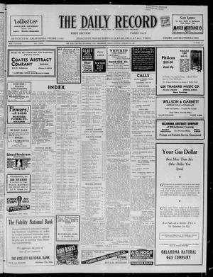 The Daily Record (Oklahoma City, Okla.), Vol. 32, No. 20, Ed. 1 Friday, January 25, 1935