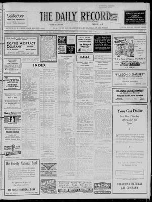 The Daily Record (Oklahoma City, Okla.), Vol. 32, No. 100, Ed. 1 Saturday, April 27, 1935