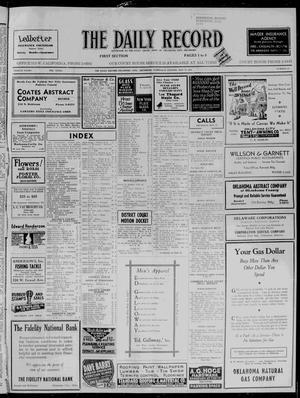 The Daily Record (Oklahoma City, Okla.), Vol. 32, No. 121, Ed. 1 Wednesday, May 22, 1935