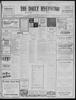 The Daily Record (Oklahoma City, Okla.), Vol. 32, No. 125, Ed. 1 Monday, May 27, 1935
