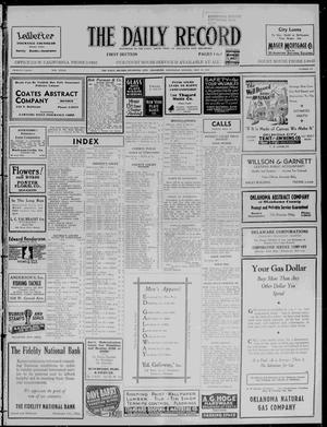 The Daily Record (Oklahoma City, Okla.), Vol. 32, No. 127, Ed. 1 Wednesday, May 29, 1935