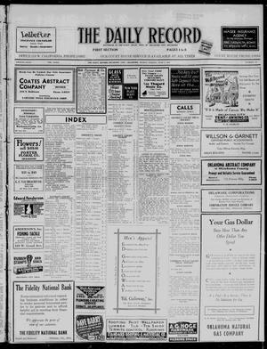 The Daily Record (Oklahoma City, Okla.), Vol. 32, No. 131, Ed. 1 Monday, June 3, 1935