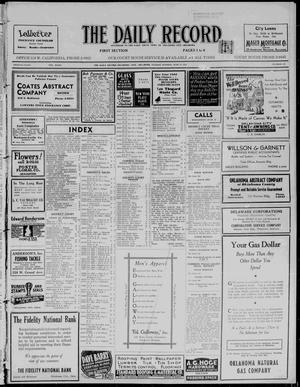 The Daily Record (Oklahoma City, Okla.), Vol. 32, No. 138, Ed. 1 Tuesday, June 11, 1935