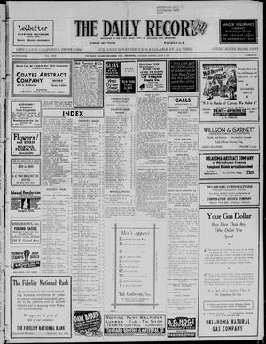 The Daily Record (Oklahoma City, Okla.), Vol. 32, No. 160, Ed. 1 Saturday, July 6, 1935