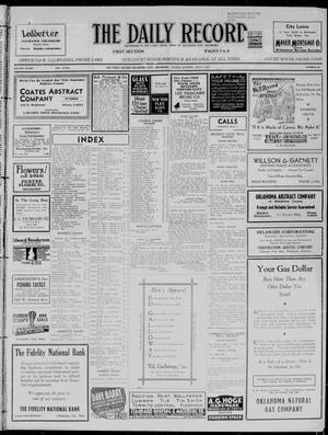 The Daily Record (Oklahoma City, Okla.), Vol. 32, No. 161, Ed. 1 Monday, July 8, 1935