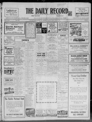The Daily Record (Oklahoma City, Okla.), Vol. 32, No. 187, Ed. 1 Wednesday, August 7, 1935