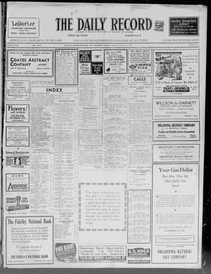 The Daily Record (Oklahoma City, Okla.), Vol. 32, No. 192, Ed. 1 Tuesday, August 13, 1935