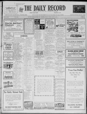 The Daily Record (Oklahoma City, Okla.), Vol. 32, No. 194, Ed. 1 Thursday, August 15, 1935