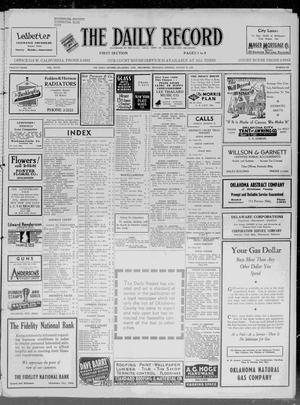 The Daily Record (Oklahoma City, Okla.), Vol. 32, No. 200, Ed. 1 Thursday, August 22, 1935