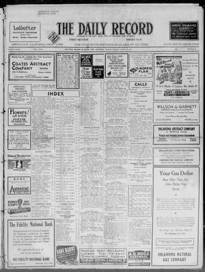 The Daily Record (Oklahoma City, Okla.), Vol. 32, No. 204, Ed. 1 Tuesday, August 27, 1935