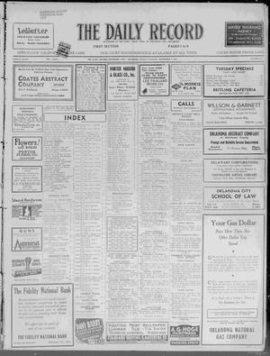 The Daily Record (Oklahoma City, Okla.), Vol. 32, No. 214, Ed. 1 Monday, September 9, 1935