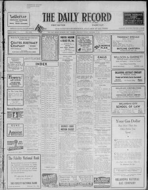 The Daily Record (Oklahoma City, Okla.), Vol. 32, No. 216, Ed. 1 Wednesday, September 11, 1935