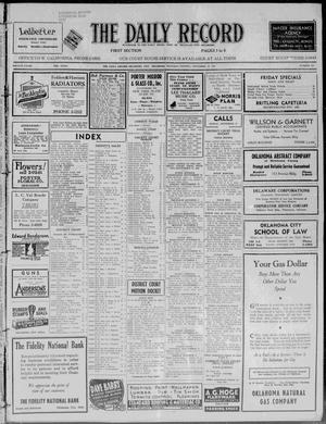 The Daily Record (Oklahoma City, Okla.), Vol. 32, No. 217, Ed. 1 Thursday, September 12, 1935