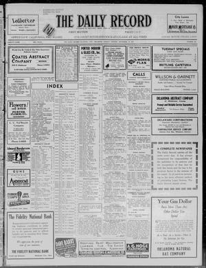 The Daily Record (Oklahoma City, Okla.), Vol. 32, No. 220, Ed. 1 Monday, September 16, 1935