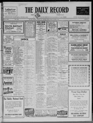 The Daily Record (Oklahoma City, Okla.), Vol. 32, No. 242, Ed. 1 Friday, October 11, 1935