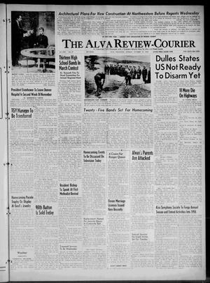 The Alva Review-Courier (Alva, Okla.), Vol. 63, No. 21, Ed. 1 Monday, October 10, 1955