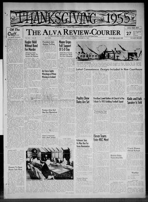 The Alva Review-Courier (Alva, Okla.), Vol. 63, No. 59, Ed. 1 Thursday, November 24, 1955