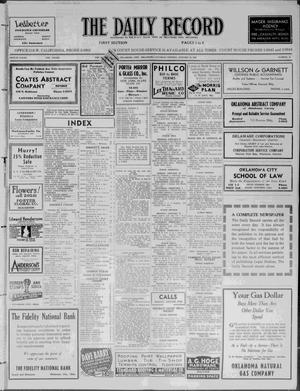 The Daily Record (Oklahoma City, Okla.), Vol. 33, No. 16, Ed. 1 Saturday, January 18, 1936