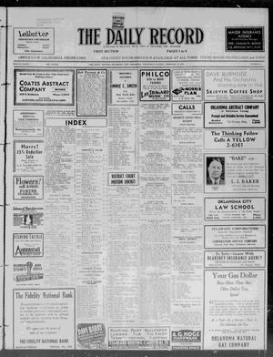 The Daily Record (Oklahoma City, Okla.), Vol. 33, No. 49, Ed. 1 Wednesday, February 26, 1936
