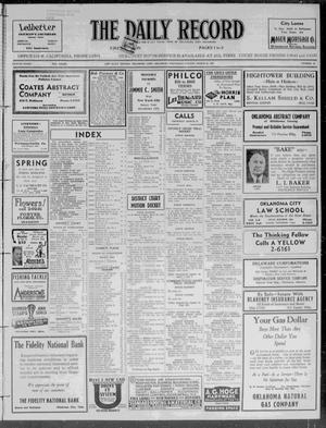The Daily Record (Oklahoma City, Okla.), Vol. 33, No. 67, Ed. 1 Wednesday, March 18, 1936