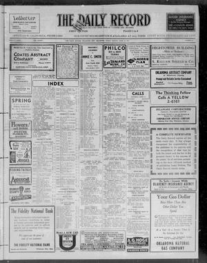 The Daily Record (Oklahoma City, Okla.), Vol. 33, No. 87, Ed. 1 Friday, April 10, 1936