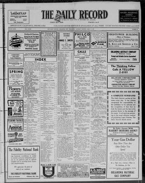The Daily Record (Oklahoma City, Okla.), Vol. 33, No. 88, Ed. 1 Saturday, April 11, 1936