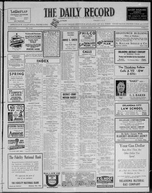 The Daily Record (Oklahoma City, Okla.), Vol. 33, No. 133, Ed. 1 Wednesday, June 3, 1936