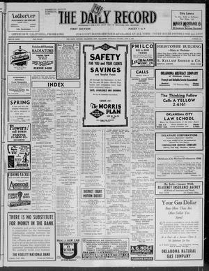 The Daily Record (Oklahoma City, Okla.), Vol. 33, No. 140, Ed. 1 Thursday, June 11, 1936