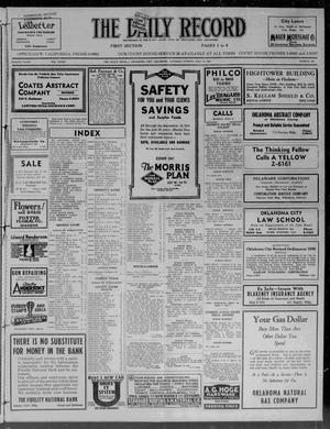 The Daily Record (Oklahoma City, Okla.), Vol. 33, No. 166, Ed. 1 Saturday, July 11, 1936
