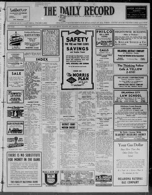 The Daily Record (Oklahoma City, Okla.), Vol. 33, No. 169, Ed. 1 Wednesday, July 15, 1936