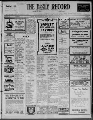 The Daily Record (Oklahoma City, Okla.), Vol. 33, No. 171, Ed. 1 Friday, July 17, 1936