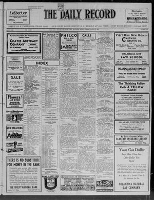The Daily Record (Oklahoma City, Okla.), Vol. 33, No. 200, Ed. 1 Friday, August 21, 1936