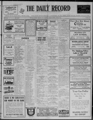 The Daily Record (Oklahoma City, Okla.), Vol. 33, No. 205, Ed. 1 Thursday, August 27, 1936